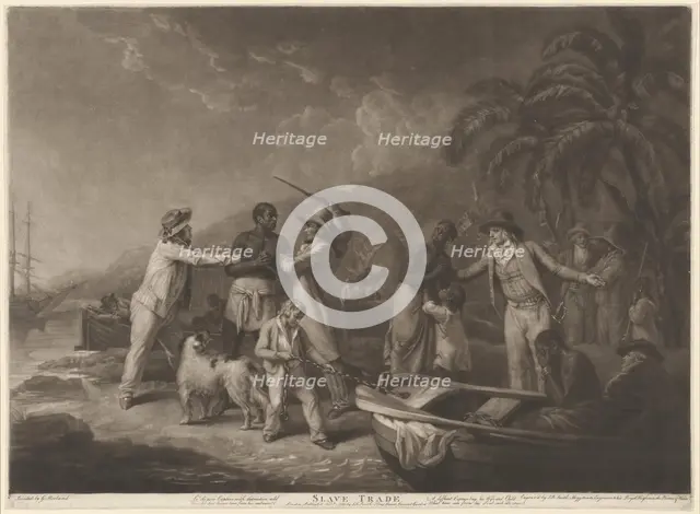 Slave Trade, 1791. Creator: John Raphael Smith.