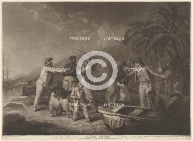 Slave Trade, 1791. Creator: John Raphael Smith.