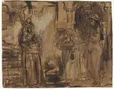 Slave trader, 1877-1919. Creator: Marius Bauer