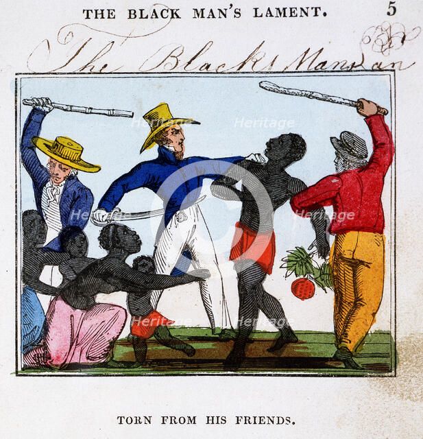 Slave traders, 1826. Artist: Unknown