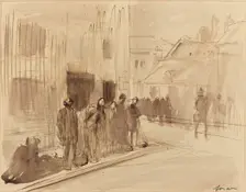 Slavery in the North, c. 1914/1919. Creator: Jean Louis Forain
