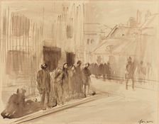 Slavery in the North, c. 1914/1919. Creator: Jean Louis Forain