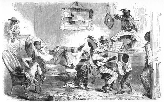 'Slaves Celebrating Liberation', c1860s. Artist: Unknown