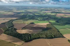 Sledmere House landscape park, East Riding of Yorkshire, 2023. Creator: Robyn Andrews