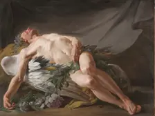 Sleep, c. 1771. Creator: Jean Bernard Restout (French, 1732-1797)