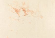 Sleep (Le sommeil), 1896. Creator: Henri de Toulouse-Lautrec