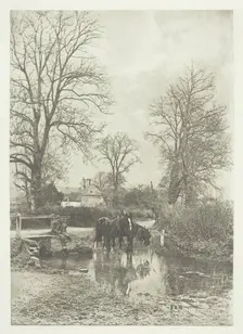 Sleepy Hollow, c. 1889, printed 1889. Creator: Joseph Gale