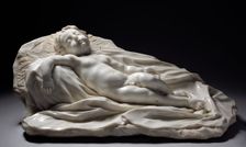 Sleeping Christ Child, c. 1675. Creator: Filippo Parodi (Italian, 1630-1702)