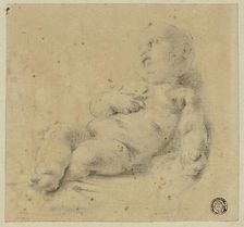 Sleeping Christ Child Holding Cross, n.d. Creator: Carlo Cignani
