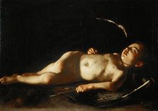 Sleeping Cupid, 1608