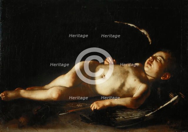 Sleeping Cupid, 1608.