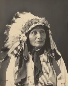 Sleeping Bear, Sioux, 1898. Creators: Adolph F. Muhr, Frank A. Rinehart