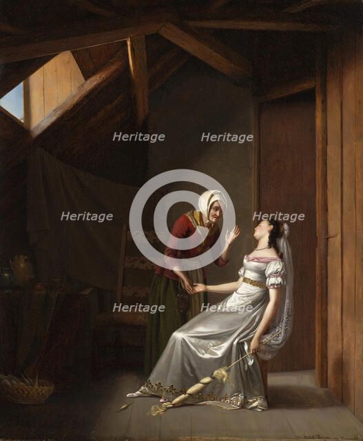 Sleeping Beauty, 1821. Creator: Marie Antoinette Victoire Petit-Jean.