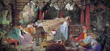 Sleeping Beauty 1900-1926. Artist: Viktor Mihajlovic Vasnecov