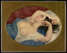 Sleeping Beauty, ca. 1850. Creator: Henry Brintnell Bounethea