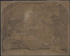 Sleeping Beauty (Dornröschen), 1864. Creator: Anonymous