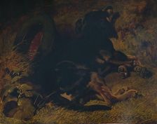 Sleeping Dog 1850, (1935). Creator: John Frederick Herring I
