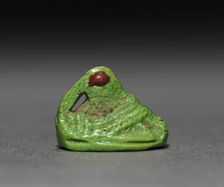 Sleeping Duck Amulet, 1350-1296 BC. Creator: Unknown