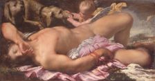 Sleeping Endymion, 1660. Creator: Pietro Liberi