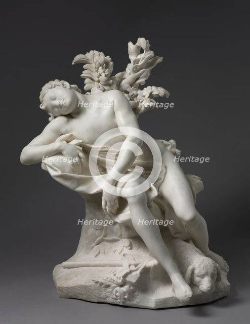 Sleeping Endymion, 1716. Creator: Agostino Cornacchini (Italian, 1686-1754).