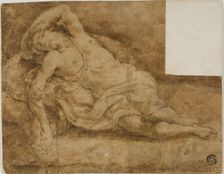 Sleeping Figure, n.d. Creator: Unknown