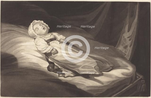 Sleeping Infant. Creator: Unknown.