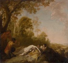 Sleeping Nymphs, 1650-1660. Creator: Dirck van der Lisse