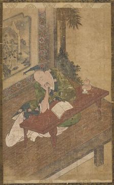 Sleeping Poet, 18th century. Creator: Unknown