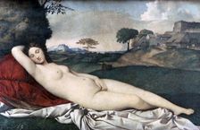 Sleeping Venus c1510. Artist: Giorgione
