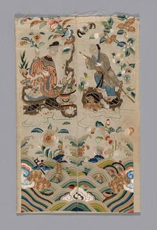 Sleeve band, China, Qing dynasty (1644-1911), 19th century. Creator: Unknown