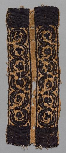 Sleeve Band from a Tunic, 400s - 500s. Creator: Unknown