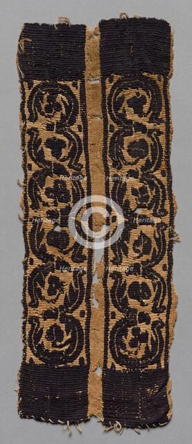 Sleeve Band from a Tunic, 400s - 500s. Creator: Unknown.