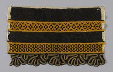 Sleeve, Czech Republic, 19th century. Creator: Unknown