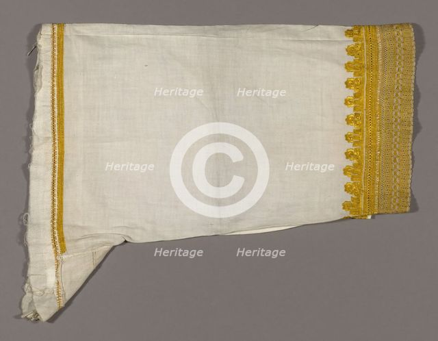 Sleeve End, Czech Republic, 19th century. Creator: Unknown.