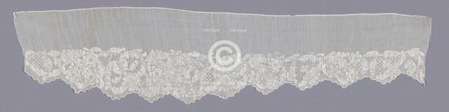 Sleeve Ruffle, France, Mid-18th century. Creator: Unknown.