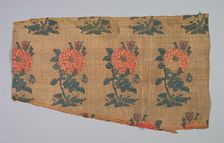 Sleeve with rose bushes and butterflies, early 1600s. Creator: Unknown