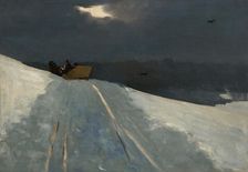Sleigh Ride, c1890-95. Creator: Winslow Homer