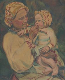 Sliacska Madonna, 1930-1935. Creator: Gustav Mally