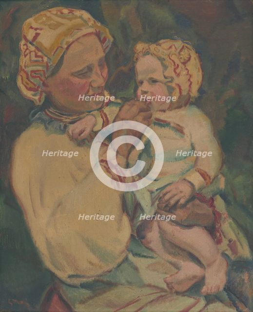 Sliacska Madonna, 1930-1935. Creator: Gustav Mally.