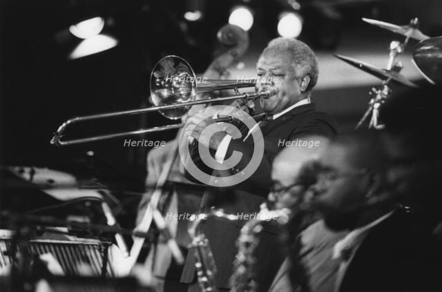 Slide Hampton Big Band, North Sea Jazz Festival, Netherlands, 1993. Creator: Brian Foskett.