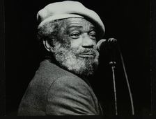 Slim Gaillard at the Forum Theatre, Hatfield, Hertfordshire, 1986. Artist: Denis Williams