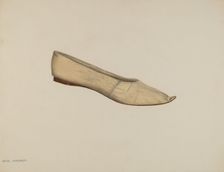 Slipper, 1935/1942. Creator: Daniel Marshack