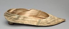 Slipper, c. 1769. Creator: Unknown