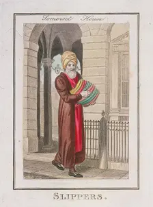 Slippers Cries of London, 1804. Artist: Anon