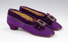 Slippers, American, 1865-85. Creator: Edwin C. Burt & Co.