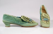 Slippers, American, 1870-75. Creator: Unknown