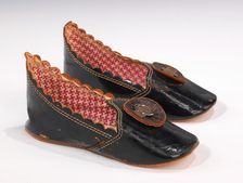Slippers, American, ca. 1872. Creator: Unknown