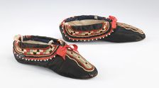 Slippers, British, ca. 1825. Creator: Unknown