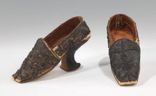 Slippers, European, 1675-1710. Creator: Unknown