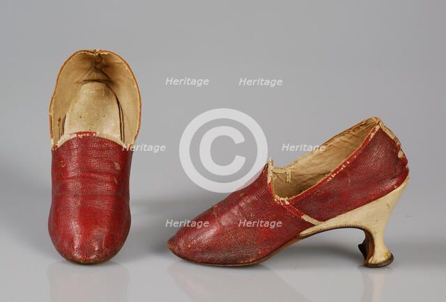 Slippers, European, 1770-89. Creator: Unknown.